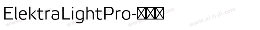 ElektraLightPro字体转换 ElektraLightPro字体转换
