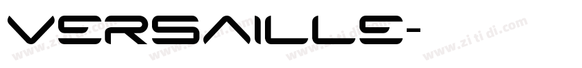 Versaille字体转换