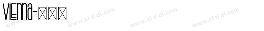 Vienna字体转换