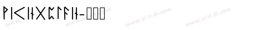 VikingPlain字体转换