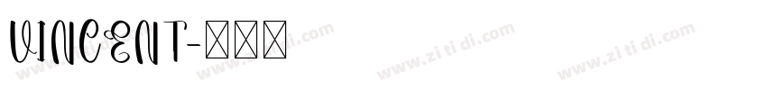 VINCENT字体转换