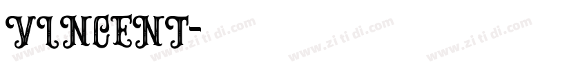 VINCENT字体转换