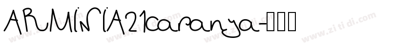 ARMINIA21caranya字体转换