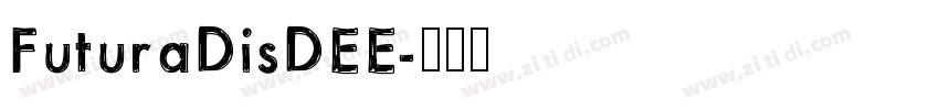 FuturaDisDEE字体转换