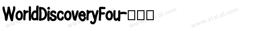 WorldDiscoveryFou字体转换
