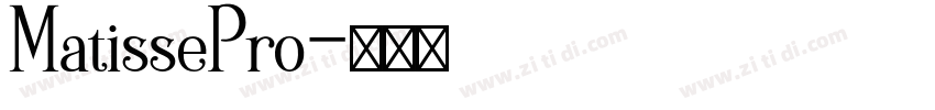 MatissePro字体转换