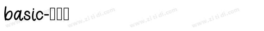 basic字体转换