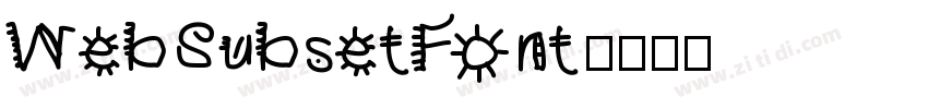 WebSubsetFont字体转换