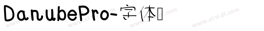 DanubePro字体转换