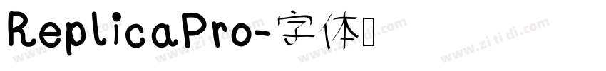 ReplicaPro字体转换
