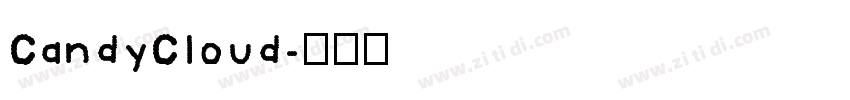 CandyCloud字体转换