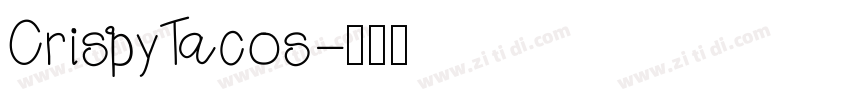 CrispyTacos字体转换
