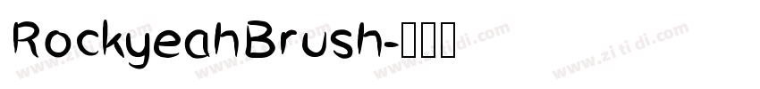 RockyeahBrush字体转换