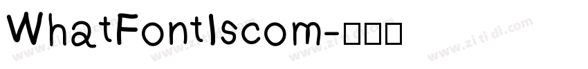WhatFontIscom字体转换