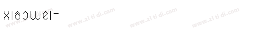 xiaowei字体转换