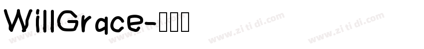WillGrace字体转换