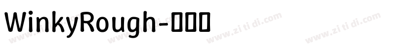 WinkyRough字体转换