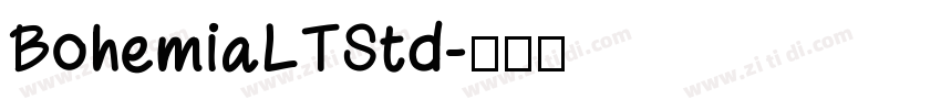 BohemiaLTStd字体转换