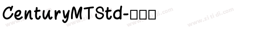 CenturyMTStd字体转换