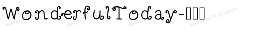 WonderfulToday字体转换
