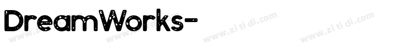 DreamWorks字体转换