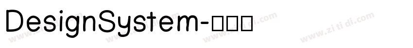 DesignSystem字体转换