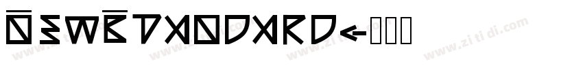 NewStandard字体转换