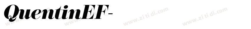 QuentinEF字体转换