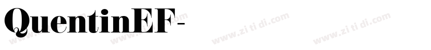 QuentinEF字体转换