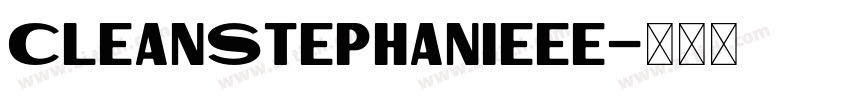 CleanStephanieee字体转换