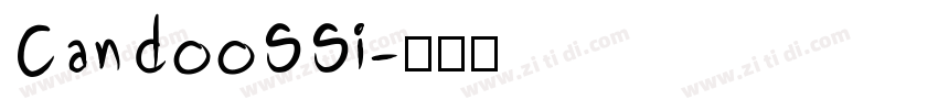 CandooSSi字体转换