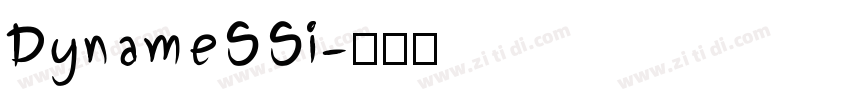 DynameSSi字体转换