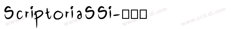 ScriptoriaSSi字体转换