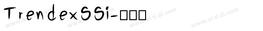 TrendexSSi字体转换
