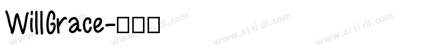 WillGrace字体转换