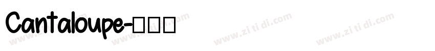 Cantaloupe字体转换