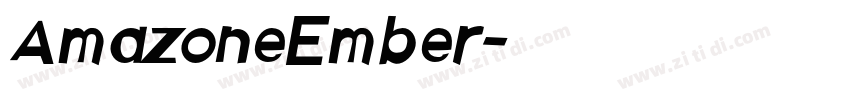 AmazoneEmber字体转换