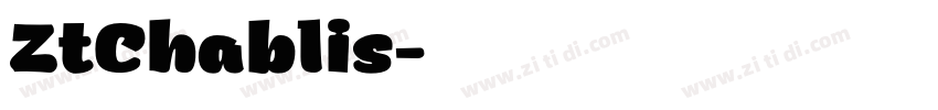 ZtChablis字体转换