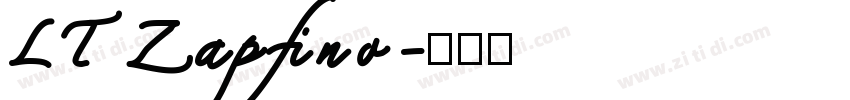 LTZapfino字体转换 LTZapfino字体转换