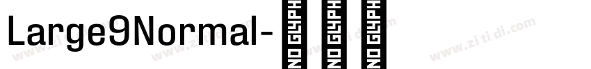 Large9Normal字体转换
