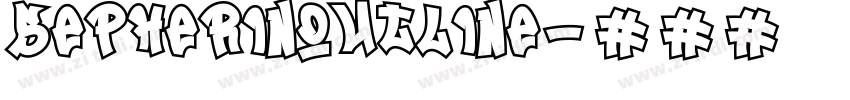 SepherinOutline字体转换