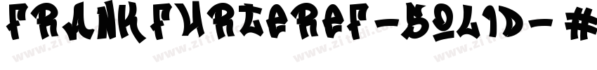 FrankfurterEF-Solid字体转换