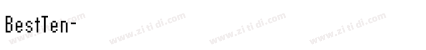 BestTen字体转换