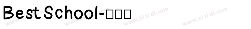 BestSchool字体转换
