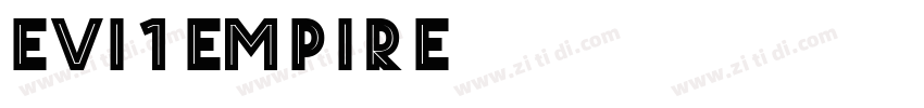 Evi1Empire字体转换
