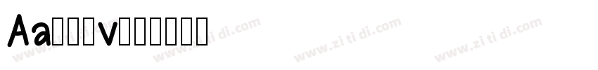 Aa润行体v12字体转换