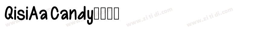 QisiAaCandy字体转换