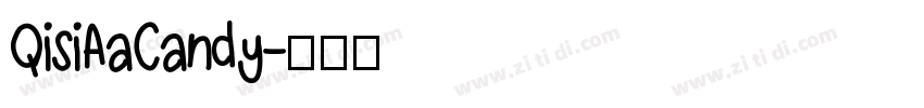 QisiAaCandy字体转换