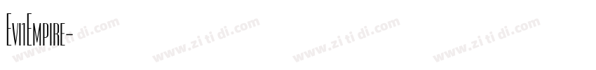 Evi1Empire字体转换