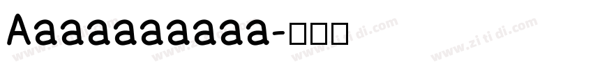 Aaaaaaaaaa字体转换